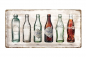 Preview: Blechschild "Coca Cola Bottle" - 50 x 25cm